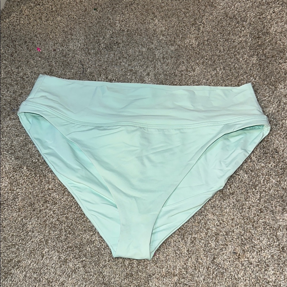 Bromelia Mint Green Bikini Bottom